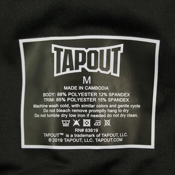 Tapout Black Activewear Capri Leggings Women's Medium