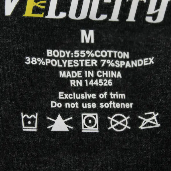 Velocity Charcoal Gray Activewear Leggings Women's Medium
