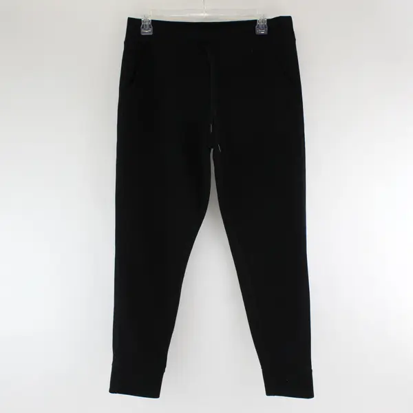 32 Degrees Heat Solid Black Activewear Joggers Women's Medium