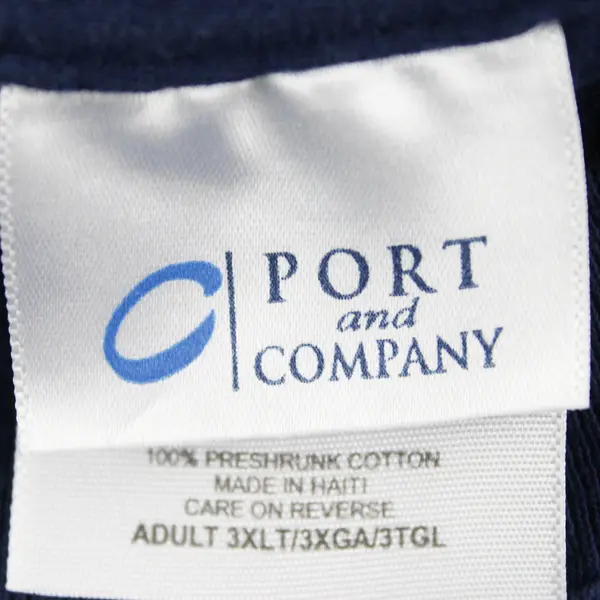 Port & Company Lizzie and Charlie's RV/ATV Park Navy Blue T-Shirt Men's 3XLT