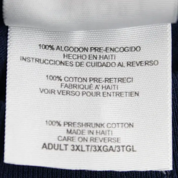Port & Company Lizzie and Charlie's RV/ATV Park Navy Blue T-Shirt Men's 3XLT