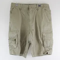 Alpine Design Beige Cargo Shorts Men's Size 38