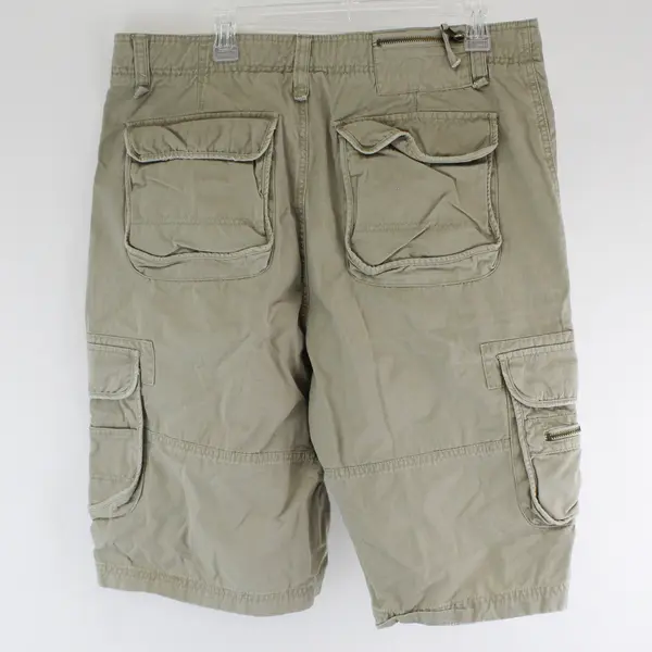 Alpine Design Beige Cargo Shorts Men's Size 38