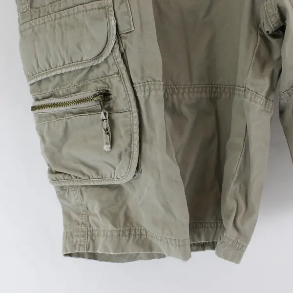 Alpine Design Beige Cargo Shorts Men's Size 38