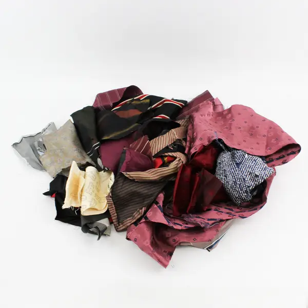 1 Lb Lot of Silk and Silk Blend Fabric Scraps DIY Crazy Quilt Sewing