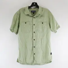 Patagonia Sage Green Short-Sleeved Button-Up Men's Medium