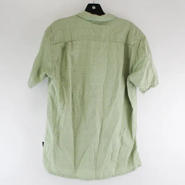 Patagonia Sage Green Short-Sleeved Button-Up Men's Medium