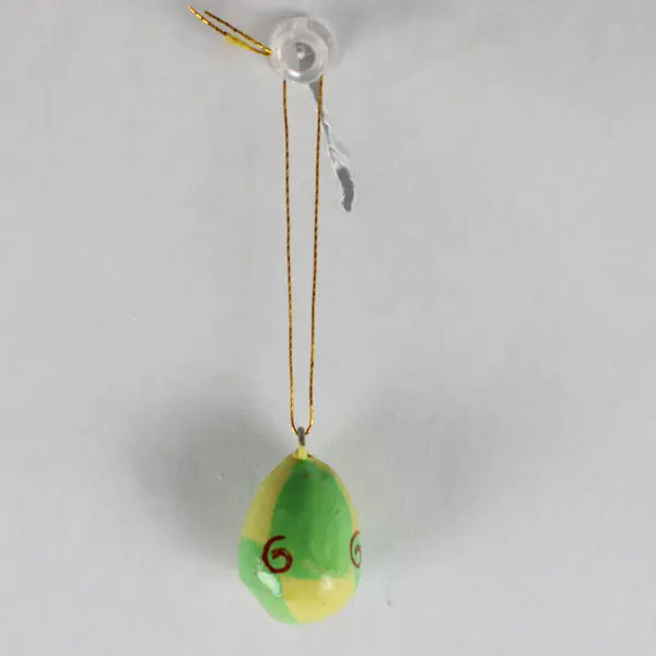 Lot of 24 Vintage Hand-Painted Wooden Easter Egg Tree Ornaments
