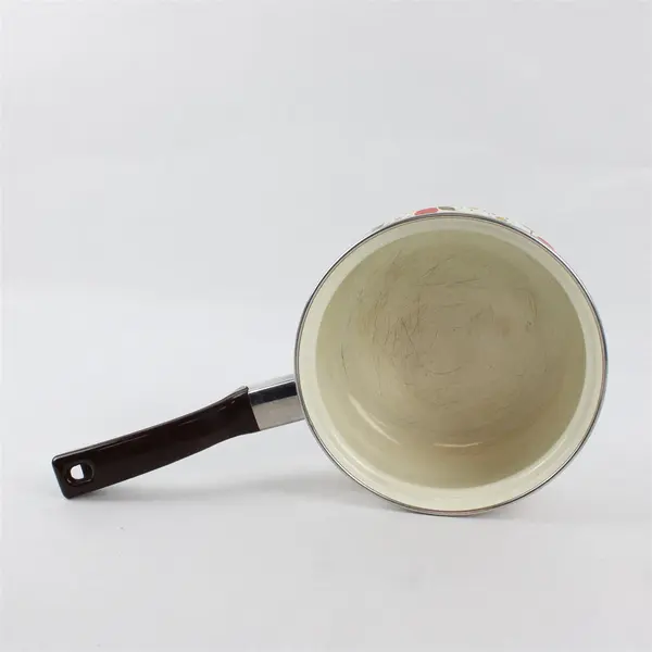 1980s Vintage Sheffield Strawberries N Cream Saucepan