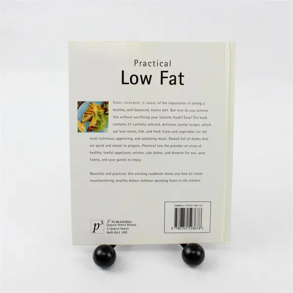 Practical Low Fat Cookbook P3 Publishing 2002 Hardcover