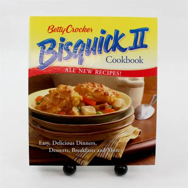 Betty Crocker Bisquick II Cookbook - Hardcover Spiral Bound
