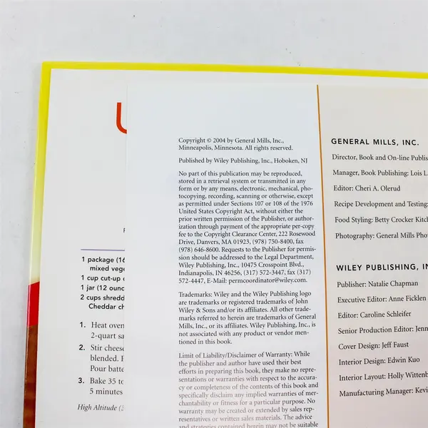 Betty Crocker Bisquick II Cookbook - Hardcover Spiral Bound
