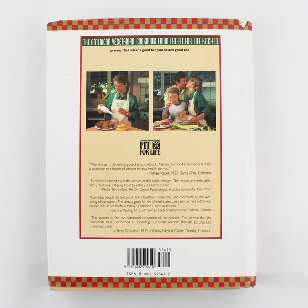 American Vegetarian Cookbook from the Fit for Life Kitchen by Marilyn Diamond