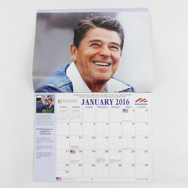 Reagan Ranch 2016 Calendar From Young America's Foundation