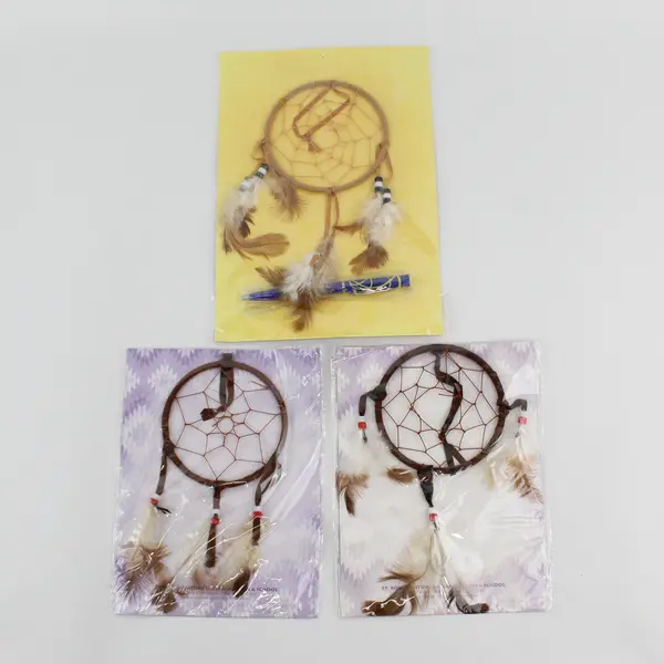 Lot of 3 Dreamcatchers St. Joseph's & St. Bonaventure Indian School New