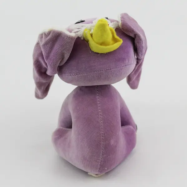 Vintage Dakin Dream Pets Lavender Crying Circus  Elephant Plush Animal Japan 6"