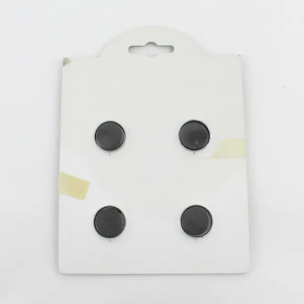 Set of 4 Round Ceramic Refrigerator Magnets Bird Flower NIP Unbranded
