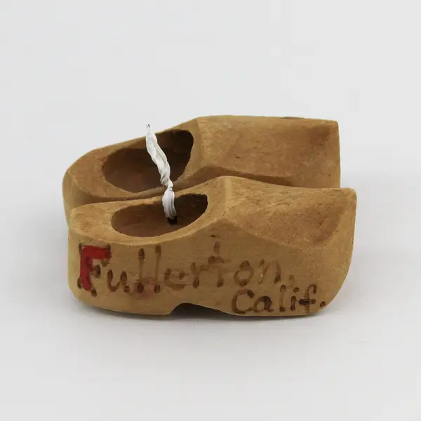 Fullerton California Miniature Souvenir Wooden Shoes