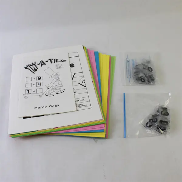 Creative Publications Try-A-Tile Worksheet Set Mathematics Education