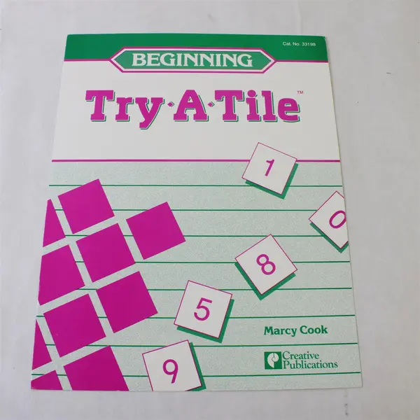 Creative Publications Try-A-Tile Worksheet Set Mathematics Education