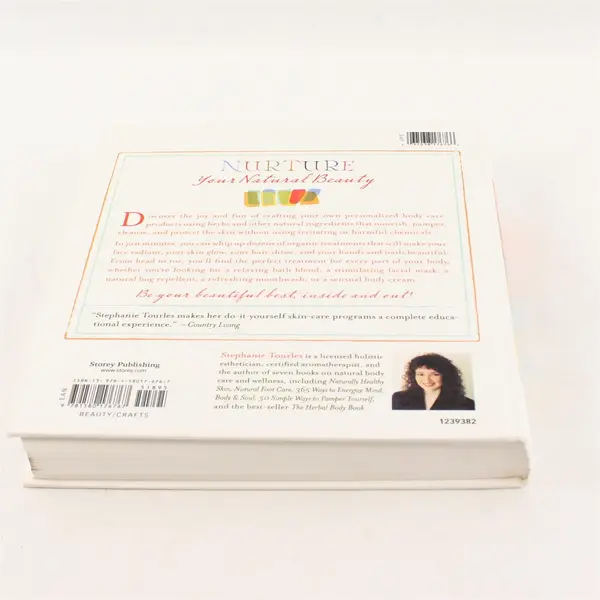 Organic Body Care Recipes by Stephanie Tourles Hardcover Book - Good