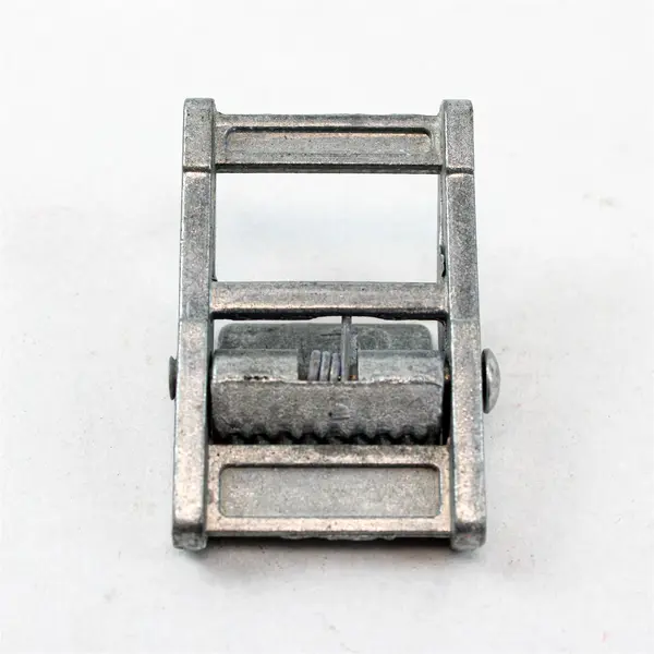 Lot of 2 Stainless Steel Lock Slider Buckles for 1.5" Tie Down Straps