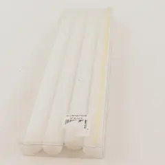 Illuminations 11.5in White Taper Candle Set Wedding Dinner Decor