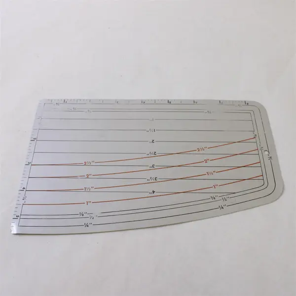Hem-Rite All-Purpose Hemming Gauge Vintage Sewing Measuring Tool