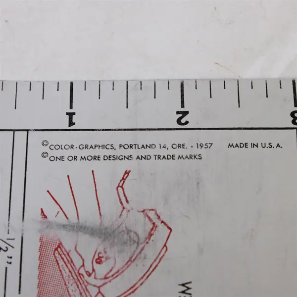 Hem-Rite All-Purpose Hemming Gauge Vintage Sewing Measuring Tool