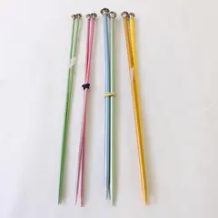 Lot of 4 Sets Knitting Needles Sizes 2 3 8 9 - Used