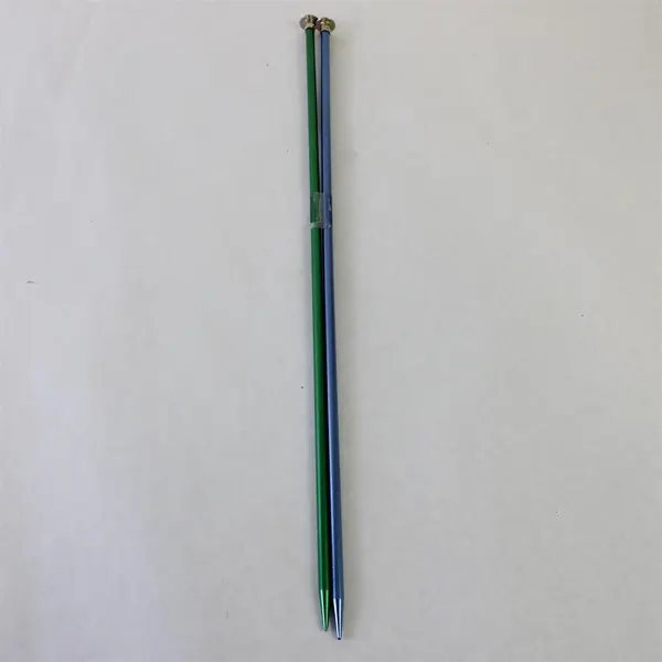 Boye Lot of 3 Pairs 14in Straight Aluminum Knitting Needles Assorted Sizes