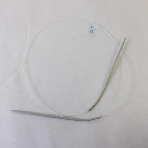 Lot of 4 Circular Knitting Needles - Sz 4(32"),5(29"),5(32"),6(29")