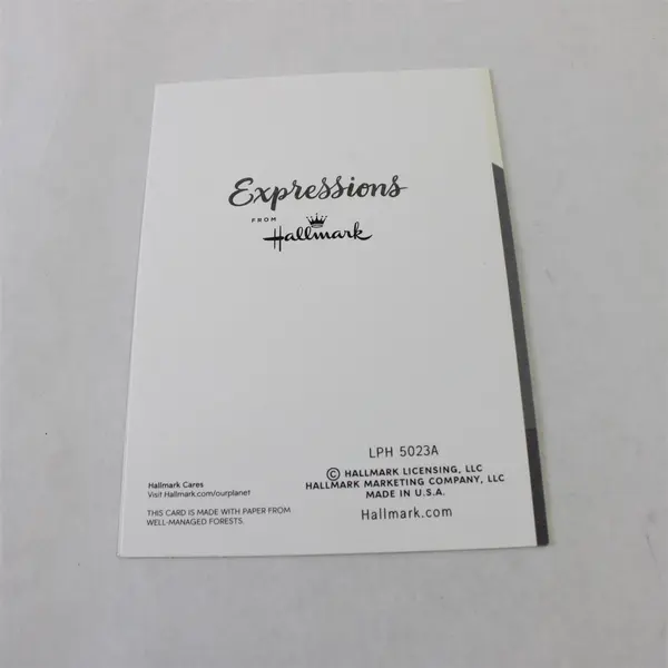 Set of 6 Hallmark Expressions Typewriter Heart Design Blank Notecards
