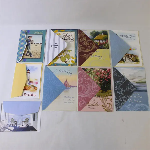 Lot of 25 Birthday Greeting Cards with Envelopes