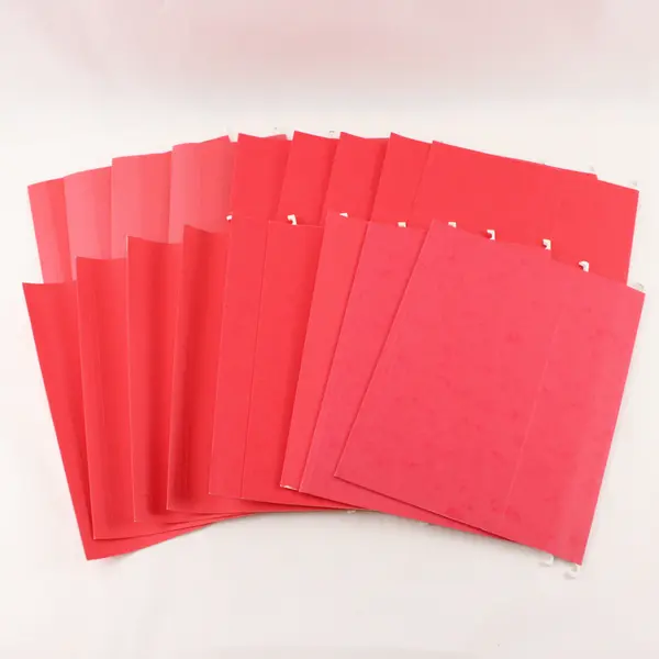 Lot of 18 Red Hanging File Folders Oxford Pendaflex
