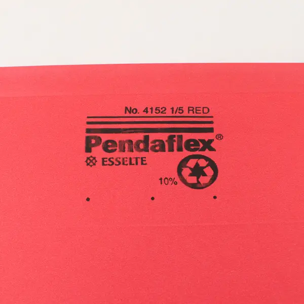 Lot of 18 Red Hanging File Folders Oxford Pendaflex