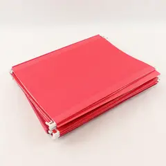 Lot of 18 Pendaflex Red Maroon Hanging File Folders Office Storage