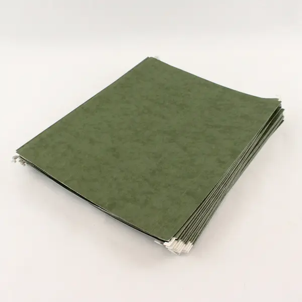 Lot of 17 Federal 15205 Green Hanging File Folders