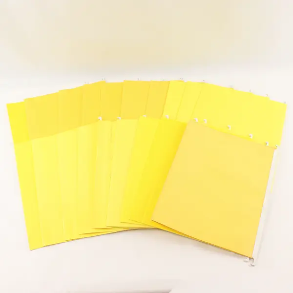 Lot of 20 Pendaflex Esselte No. 4152 1/5 Yellow Hanging File Folders