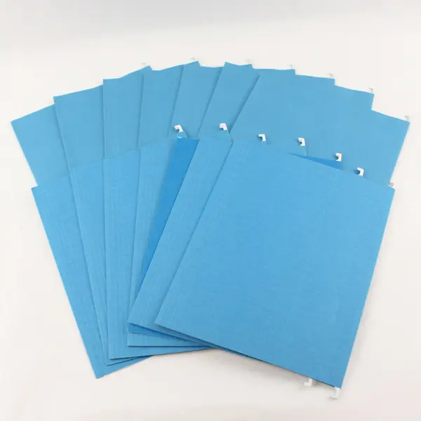 Executive Lot of 24 Hanging File Folders Blue Green Yellow Assorted