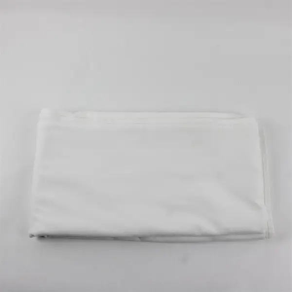 Visa By Milliken White Dacron Rectangular Tablecloth 120 x 80