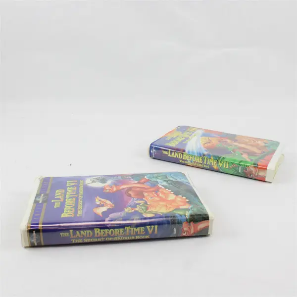 4-Tape VHS Lot The Land Before Time II V VI VII Universal Animated