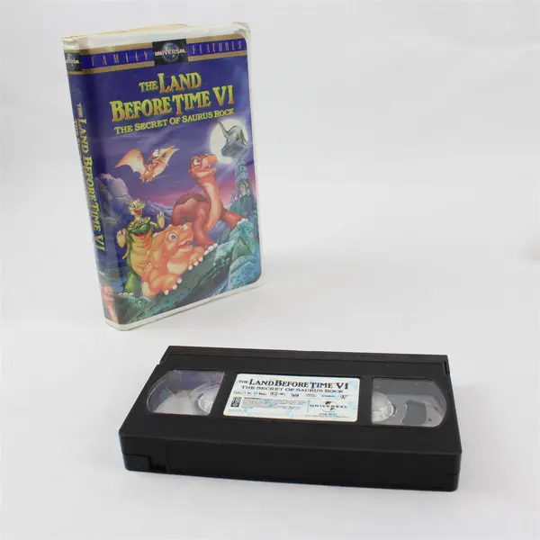 4-Tape VHS Lot The Land Before Time II V VI VII Universal Animated