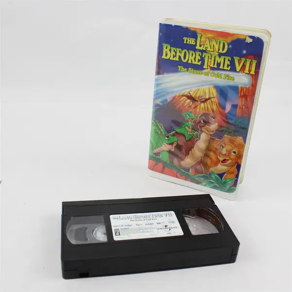 4-Tape VHS Lot The Land Before Time II V VI VII Universal Animated