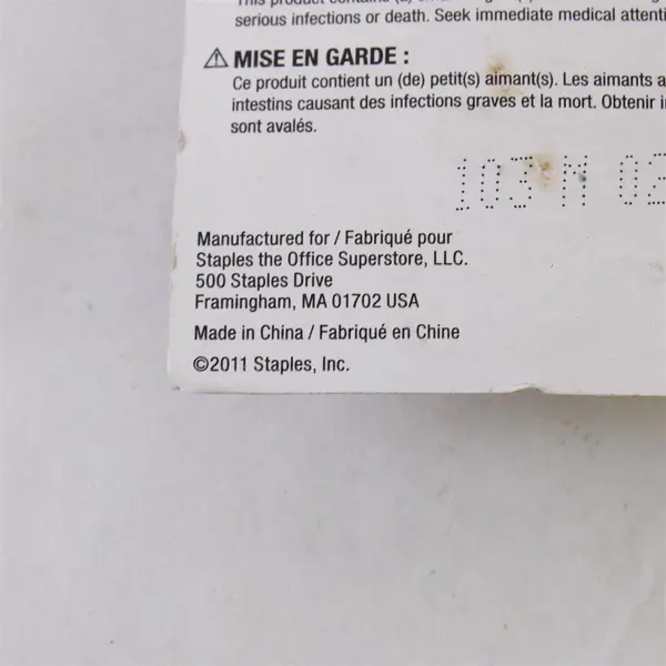 Staples Magnetic Bulldog Clips 10595 New Office Paper Holders