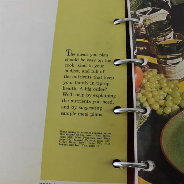 Better Homes & Gardens New Cook Book 1962 Vintage Red Checked Cover
