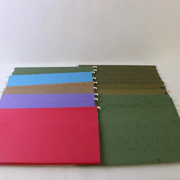 Lot of 20 Assorted Hanging File Folders Office Filing Supplies