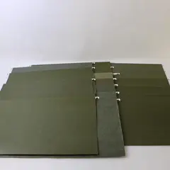 Lot of 16 Oxford Green Hanging File Folders Office Filing Supplies