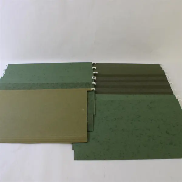 Lot of 15 Oxford Pendaflex No. 4153 Green Hanging File Folders