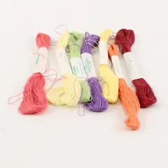 Lot of  7 HV-Garn Lintrad 40/2 Embroidery Thread by Klippans Yllefabrik AB
